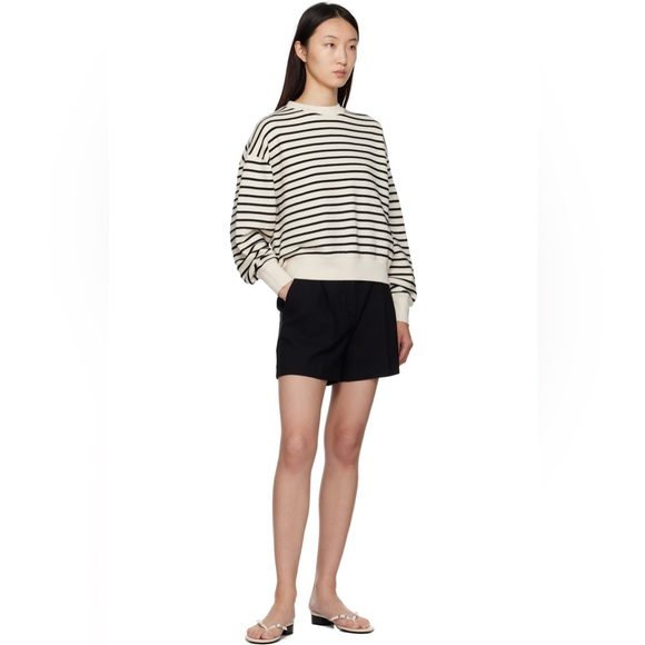 ANINE BING Dean Sweatshirt In Stripe Print - Picture 15 of 15